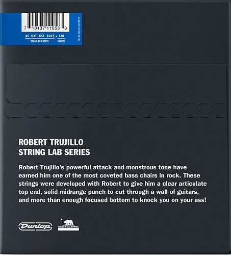 Dunlop RTT45130T Robert Trujillo Icon (45-130) Комплект струн для 5-струнной бас-гитары.