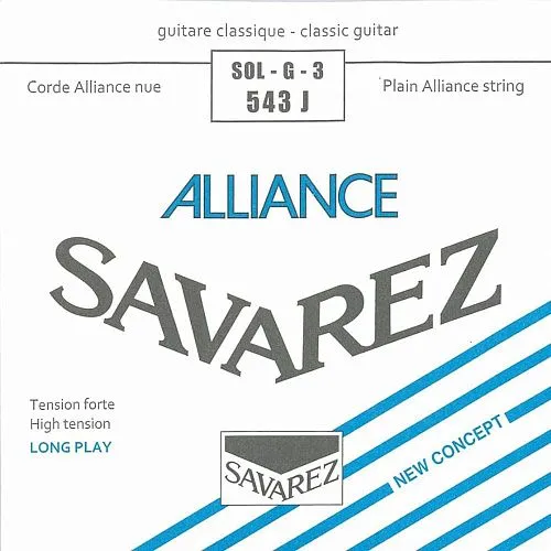 Savarez 543J Alliance Третья струна для классической гитары.